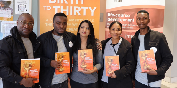 Study participants received a copy of the Birth to Thirty book that documents Africa's largest longitudinal study